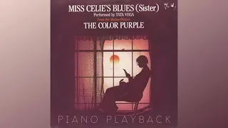 Miss Celie's Blues (Sister) - (The Color Purple) | Karaoke Version | Piano Playback