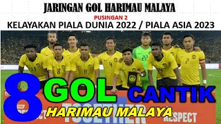 8 Gol cantik HARIMAU...KELAYAKAN PIALA DUNIA 2022/PIALA ASIA.