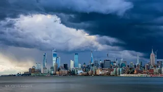 NYC Covid19 Lockdown - Thunderstorm Timelapse 4K