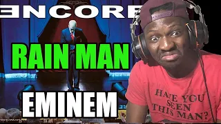 IT WAS GOING REALLY WELL UNTIL.....EMINEM - RAIN MAN | Reaction #Eminem #RainMan #Encore