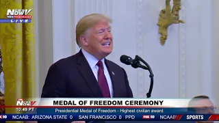 FULL: President Trump Medal of Freedom ceremony at the White House