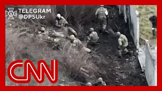 Video shows shooting battle between Ukrainian and Russian forces