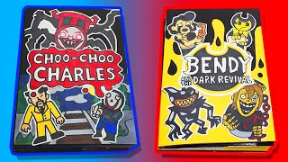 Choo Choo Charles Game Book🚂😈 vs Bendy and the Dark Revival Game Book✒