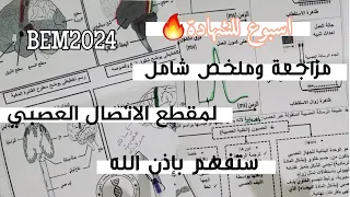 مراجعة شاملة لمقطع الاتصال العصبي #bem #2024 في 40 دقيقة فقط شرح مبسط ومفهوم بإذن الله 🔥