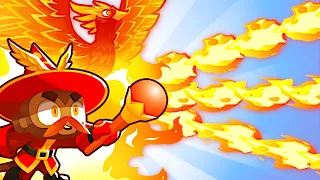The New TRIPLE Flame Wizard Is Amazing! (Bloons TD 6)