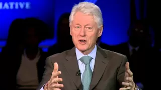 CNN's Piers Morgan Speaks with President Bill Clinton - 2013 CGI Annual Meeting