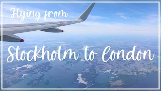 Flying from Stockholm to London
