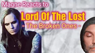 Lord Of The Lost - The Broken Ones - First Time Reaction! My Metal Journey Season 4