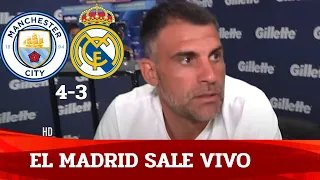 😱 El MADRID sale VIVO de MANCHESTER | REACCIÓN al CITY 4-3 REAL MADRID | Chiringuito Inside