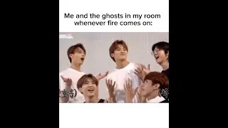 Vibing to fire is the most fun thing !! #mingyu #the8 #hoshi #dk #jun #seventeen