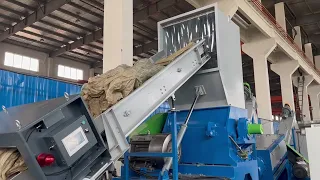 PP PE Polyethylene Film Washing Recycling Line