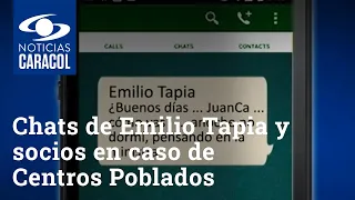 Chats de Emilio Tapia y socios en caso de Centros Poblados: “No dormí pensando en la ministra”