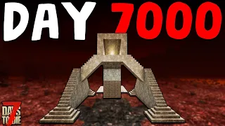 CRAWLING ZOMBIE BASE vs DAY 7000 INSANE HORDE | 7 Days to Die