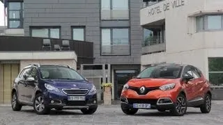 Comparatif Renault Captur - Peugeot 2008