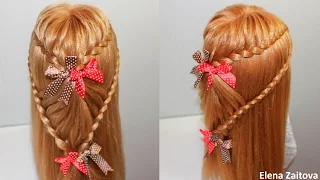 ПРИЧЕСКА В ШКОЛУ КОСА ЛАЙФКАХ|  ПРИЧЕСКИ ПЛЕТЕНИЯ | HAIRSTYLES FOR SCHOOL TUTORIAL | ЕЛЕНА ЗАИТОВА