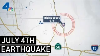 6.4 Earthquake Rocks Ridgecrest on July 4th | NBCLA
