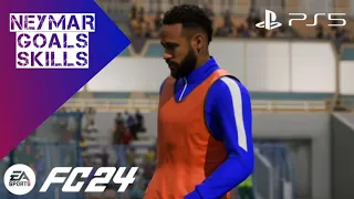 EA FC24 | Neymar jr. goals and skills | PS5 🎧🔥