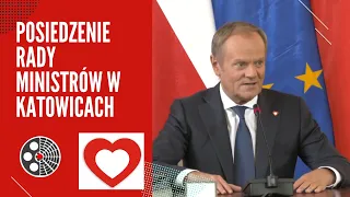 Wypowiedź Premiera Donalda Tuska przed posiedzeniem Rady Ministrów w Katowicach