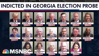 Trump, 18 co-defendants surrender in Georgia