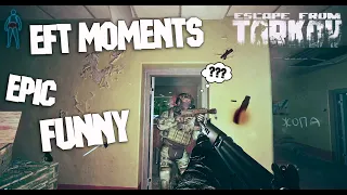 EFT MOMENTS/ Epic funny/ Escape from Tarkov/ Моменты со стрима