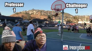 THE PROFESSOR VS TRASH TALKER 1V1 FOR $100 !!!! REACTION!!