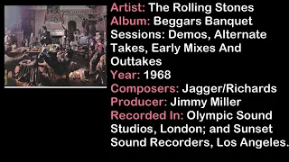 THE ROLLING STONES - 1968 - 1969 BEGGARS BANQUET & LET BLEED OUTTAKES (2024)