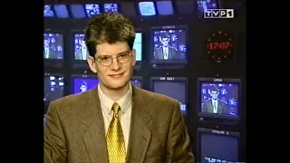 1998 - Program pierwszy - Teleexpress - Studio - Reklamy - Zapowiedzi - 1998.05.02