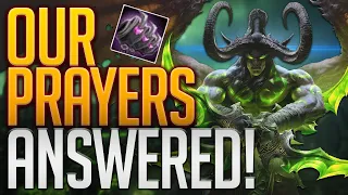 HAVOC DH HAS BEEN SAVED! Our BIG MOMENT is NOW! 9.2 Tier Set REWORK looks GREAT! | Shadowlands