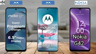 Motorola Moto G14 vs Motorola Edge 40 Neo vs Nokia G42 - Full Mobile Review