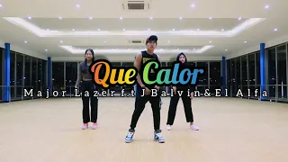 Major Lazer - Que Calor (feat. J Balvin & El Alfa) ZUMBA | FITNESS | At Gobal Sport Balikpapan