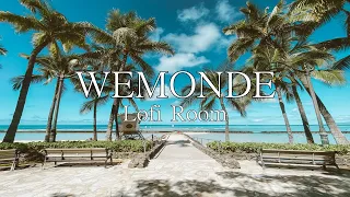 Lofi hip hop 🍃 / study music /  summer in hawaii(by WEMONDE)
