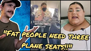 Obese TikToker DEMANDS FAA Force Free Plane Seats For Fat People