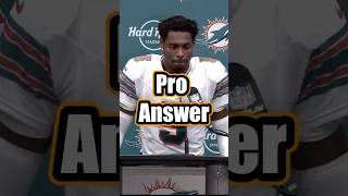 Jalen Ramsey Comment After Interception Miami Dolphins Football Interview #shorts