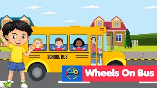 Wheels on the Bus  #babysongs  #nurseryrhymes  #Kids Songs  #jojo kids tv