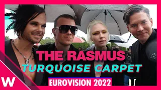 The Rasmus (Finland) @ Eurovision 2022 Turquoise Carpet Opening Ceremony | Interview