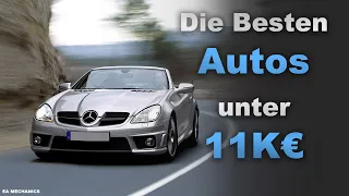 Die Besten Autos unter 11.000€ mit Automatikgetriebe!