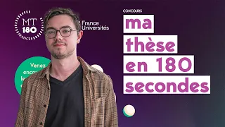 Ma Thèse en 180 secondes avec Aurélian Houé, doctorant à l'UBS.