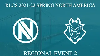 EnVy vs G2 | RLCS 2021-22 Spring: North America Regional 2 | 15 May 2022