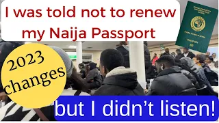 I got the shock of my life at the Nigerian High commission in London just to renew passport! 😳