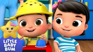 DIY Fire Engine ⭐Mia & Max Learning Time! LittleBabyBum - Nursery Rhymes for Babies | LBB