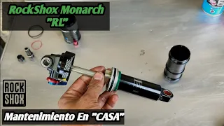 Mantenimiento de un Amortiguador Rockshox Paso a Paso | RockShox Monarch Rl 🔧🔧🔧