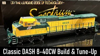 Bachmann Spectrum DASH 8-40CW - Tune-Up, Build & Review