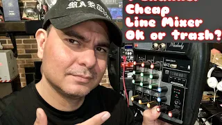 4 Channel Line Mixer . Super cheap but works!