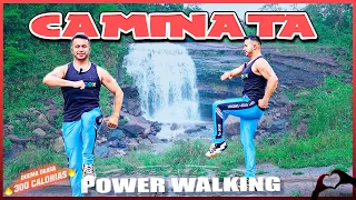 Como BAJAR de peso con CAMINATA en Casa🔥 POWER WALKING 🚶🔥