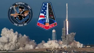 SpaceX NROL-76 Falcon 9 Launch and First Stage Landing