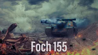 AMX 50 Foch (155) Мощная игра (не) на результат | Tanks Blitz