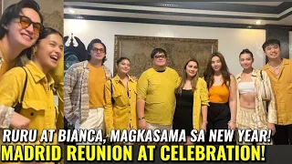 RURU MADRID AT BIANCA UMALI SWEET AT MAGKASAMA NAG CELEBRATE NG NEW YEAR! MADRID FAMILY REUNION!