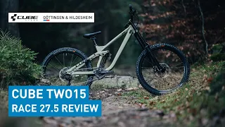 CUBE TWO15 Race 27,5 2024 Review - Downhill-Action pur 🤩