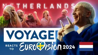 VOYAGER reacts to Joost Klein - Europapa - EUROVISION 2024 🇳🇱