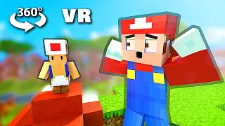 360° VR - SUPER MARIO MOVIE (Minecraft Animation)